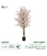 GloboStar® Artificial Garden PINK CHERRY 21098 Τεχνητό Διακοσμητικό Δέντρο Κερασιά Μ80 x Π80 x Υ160cm